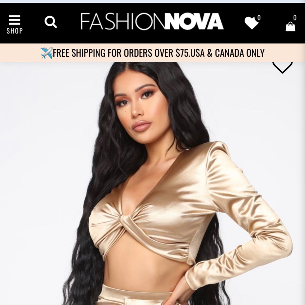 Fashion Nova twenty fun skirt set